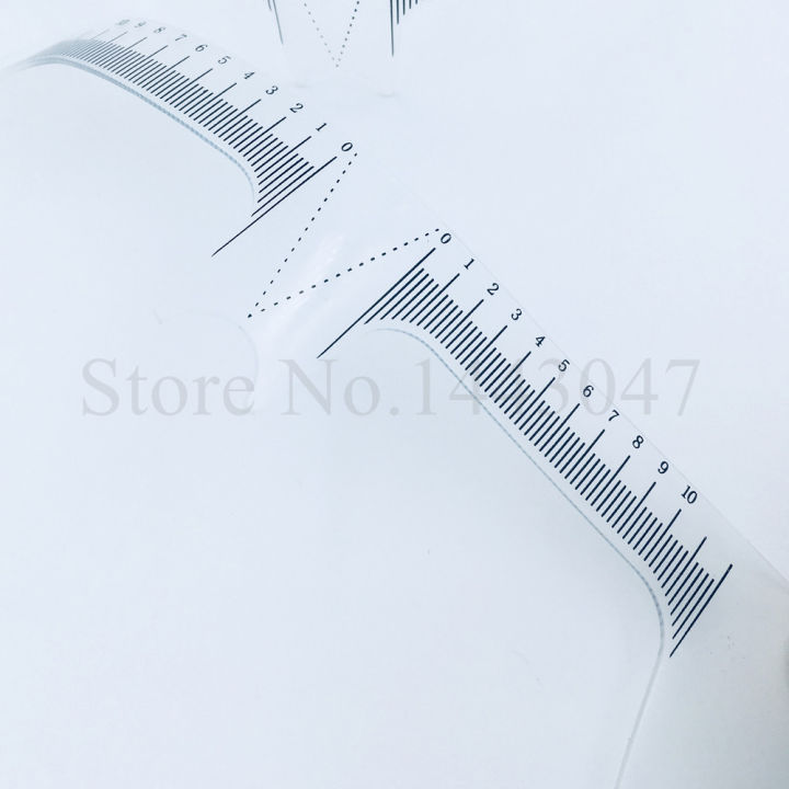 freeshipping-10pcslot-plastic-eyebrow-ruler-eyebrow-stencil-for-permanent-makeup-eyebrow