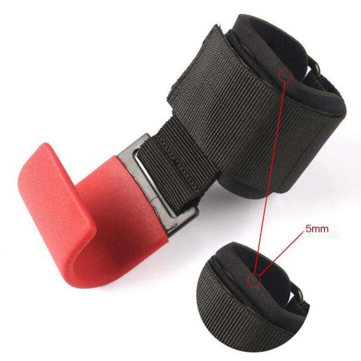 Gym Hooks Pro Weight Lifting Wrist Straps Grip Hooks Heavy Duty Pull