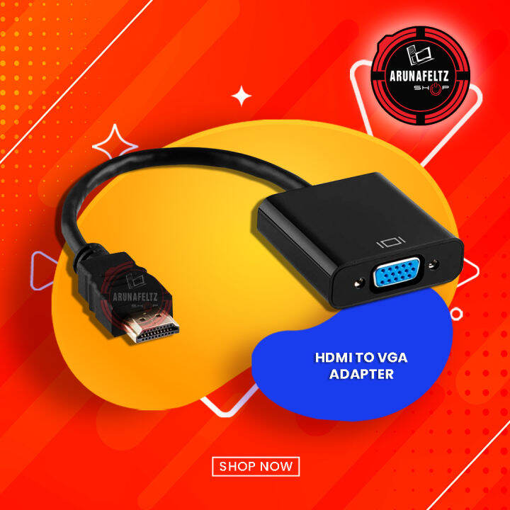 HDMI TO VGA ADAPTER ORDINARY Lazada PH