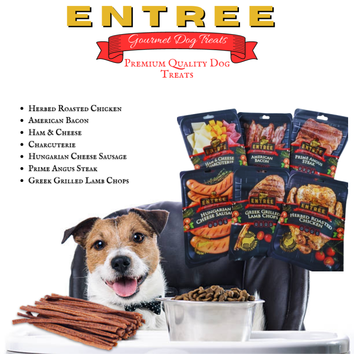 Entree Gourmet Dog Treats 70g Make your Dogs Every Bite Special