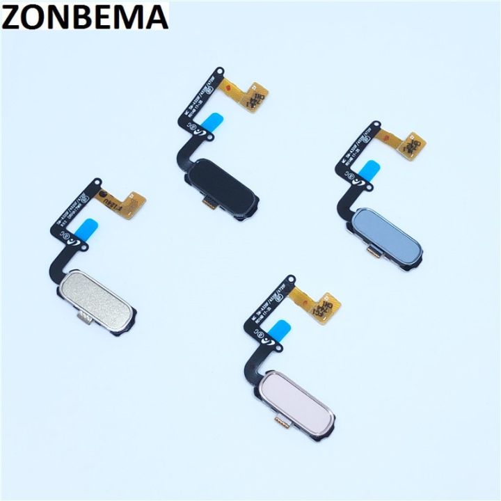 Zonbema เซ็นเซอร์ลายนิ้วมือสัมผัส Id ปุ่มเมนูบ้านเฟล็กซ์สำหรับ Samsung Galaxy A3 A5 A7 A320 A720 A520