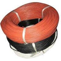 ❧▩ Tinned Copper Silicone Wire UL 3239 18AWG 22 awg Folding Resistance Insulated Wire 3 kv Cable Stranded Heat-resistant Cable