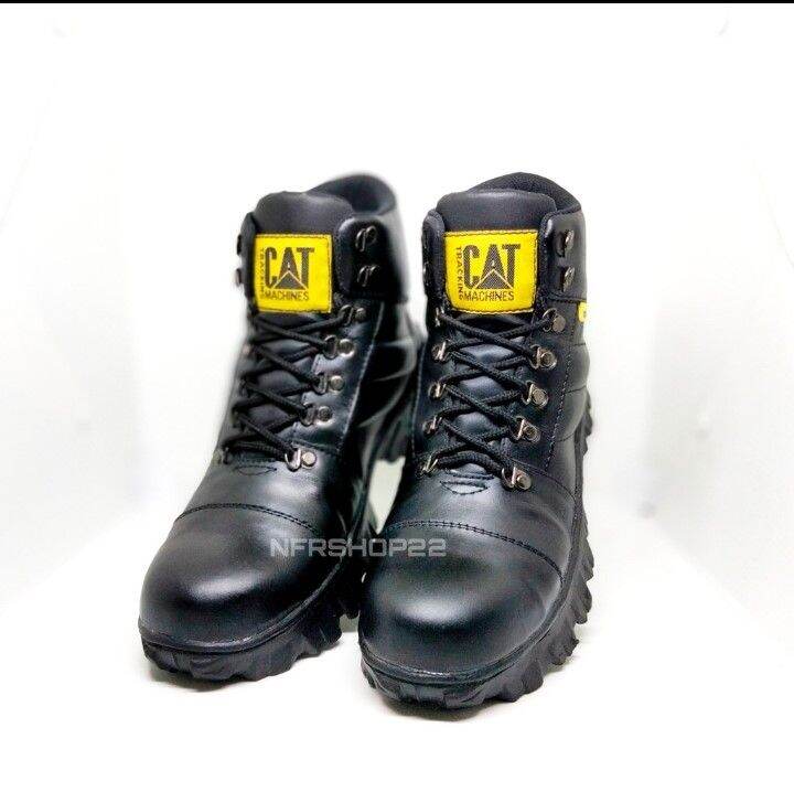 Sepatu Caterpillar Safety Boots Pria Proyek Tracking CAT Boot Lazada Indonesia