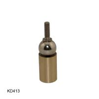 KD413 3d printer socket connector Steel ball Brass rod end with thread hole permanent universal magnetic ball joint