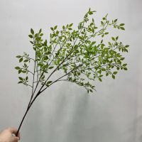 Artificial Plant Single Nantian Bamboo Branch Restaurant Vase Flower Arrangement Wedding Home Decoration Spine Supporters