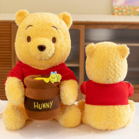 354556cm Cartoon Winnie The Pooh Holds Honeypot Plush Toy Sleeping Pillow Kawaii Stuffed Doll Girls Birthday Gift