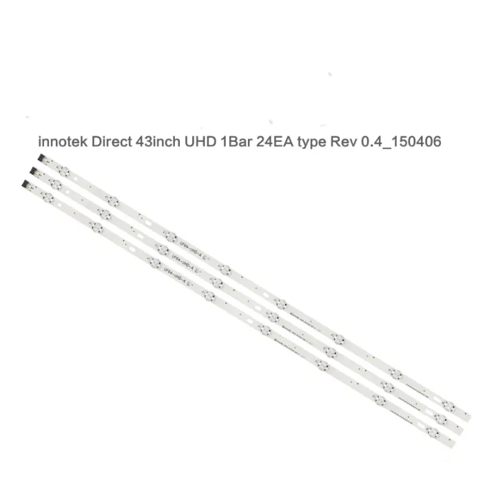 3ชิ้น/ล็อต LED Backlight Strip สำหรับ LG 43LH60 FHD A Innotek 16Y 43 ...