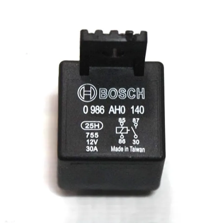 RELAY BOSCH 12VOLT K4 (kaki 4) 30A 0986AH0140 ORIGINAL RELAY KLAKSON