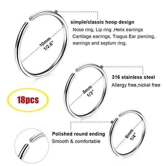 40pcs-box-2020-fashion-body-jewelry-9x0-6mm-colorful-stainless-steel-nose-hoop-nose-ring-stud-punk-style-body-piercing-jewelry