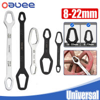 8-22mm Universal Torx Wrench Self-tightening Ratchet Ratchet Wrench Torque Board Double-head Multipurpose Spanner Hand Tools-pangyh