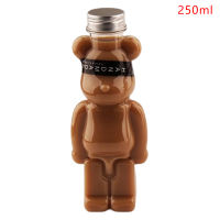 Kada Homemade Juice Bottles Juicing Beverage Milk Tea Drink Snowman Bear Bottle