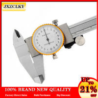 150mm Caliper with Watch Digital Vernier Caliper Stainless Steel Dial Caliper Micrometer Gauge 0.02mm Shockproof Tool