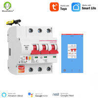 Tuya Smart 3P 16A-125A รีโมทคอนโทรล WiFi Circuit Breaker/สวิตช์อัจฉริยะ/Recloser อัตโนมัติอัจฉริยะ Alexa Goolge Compatible-srng633433