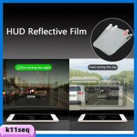 K8SEQ ใหม่ อุปกรณ์ตกแต่งรถยนต์ ชัดเจน HUD Projector สติ๊กเกอร์ติดกระจกหน้ารถ ฟิล์มสะท้อนแสง Head Up Display