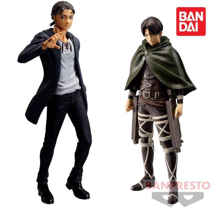 Original Banpresto Shingeki No Kyojin Action Figure, The Final Season ...