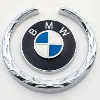 BMW 1PCS 3D Metal Car sticker Car Side Door Window Hood Badge Logo Metal Sticker Auto Rear Trunk Lid Decorative Emblem Sticker for 1 2 3 5 6 Series M1 M2 M3 M5 X1 X3 X4 X5 X6 E30 E34 E36 E39 F10 F11 F20 (BMW LOGO)