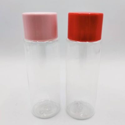 ขวดพลาสติกฝาสีสวย Bio PET ขวดเปล่าทรงกลม+ฝา ขนาด 100-150 ml by BLeaf