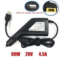 Dc Laptop Car Charger 20V 4.5A 90W for Lenovo ThinkPad X240S E431 E531 G500 G505 T440 E431 E360 S3 Power Adapter