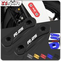 อุปกรณ์ตกแต่งรถจักรยานยนต์ใหม่สำหรับยามาฮ่า YZF-R3 R15 R25 2014-2022 2023 CNC อุปกรณ์ตกแต่งบังโคลน AS Roda Depan ตกแต่ง Yzf R3 R15 R25