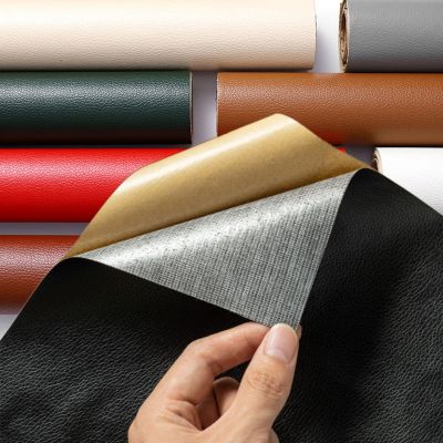 【LZ】☋  Leather Repair Patch for Couches Self-Adhesive Reupholster Car Seats Furniture Sofa Vinyl Chairs Jackets Shoes Fabric Fix Tear