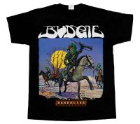 BUDGIE BANDOLIER75 NWOBHM Shorts - Long Sleeve New Black T-SHIRT 3XL 4XL