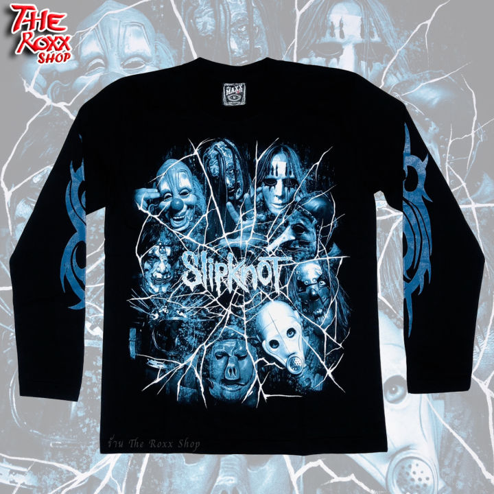 เสื้อวง-slipknot-ms-162-ป้าย-the-maxx-แขนยาว