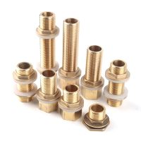 1pcs Fish tank adapter 1/2 Male thread Brass Pipe Single Loose Key Swivel Fitting Nut Water Tank Copper Jointer Connector