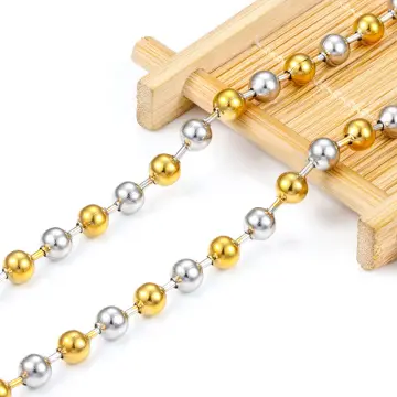 Gold ball clearance chain wholesale