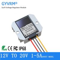 [HOT TALQQQWWEGE 583][ร้อน W] GYVRM 12โวลต์ถึง20โวลต์5A 100วัตต์แรงดันไฟฟ้า Booster DC แปลง S TEP Up Regulator 12โวลต์ถึง20โวลต์5A Mp แหล่งจ่ายไฟรถ CE RoHS