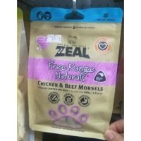 GPE ขนมสุนัข Zeal​ Chicken&amp;Beef​  ​ เนื้อไก่และเนื้อวัวฟรีซดราย​  100กรัม ขนมหมา  สำหรับสุนัข