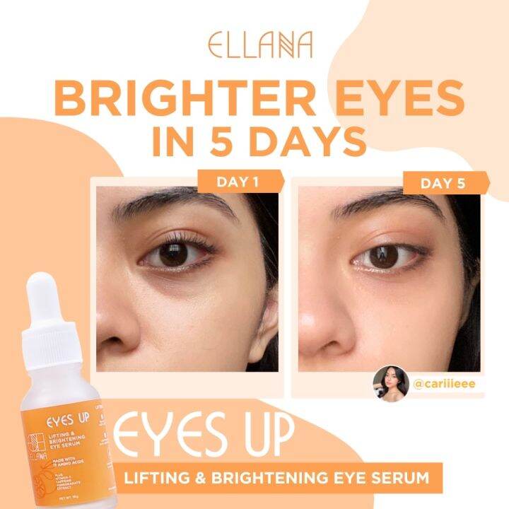 ELLANA EYES UP! Lifting Brightening Eye Serum with Coffee C 16g