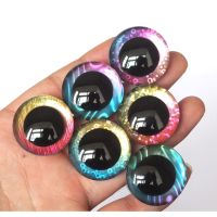 20pcs 25/30/35/40mm glitter eyes Plastic safety Eyes  for amigurumi crochet stuffed animal