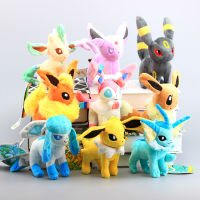 Vaporeon Leafeon Sylveon Jolteon Espeon Flareon Umbreon Glaceon Eevee Evolution ของเล่นตุ๊กตา Pokemon ตุ๊กตาตุ๊กตาเด็ก Xmas ของขวัญ-WJJEE SHOP