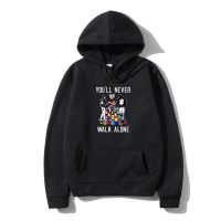 Sunligh You Ll Never Walk Alone Puzzle Pieces Autism Aware SweatSweatshir Men Comic Male Humor Women Hoodys Hoodys Hoody