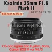 Ống kính Kaxinda Meike 35mm F1.6 Mark II - Lens đa dụng dành cho Fujifilm