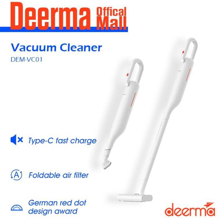 Deerma VC01 Vacuum Cleaner Wireless 8500Pa With 5 Vacuuming ...