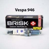 หัวเทียน BRISK COPPER RACING แกนทองแดง Vespa 946 (C21RA) รองรับทุกน้ำมัน