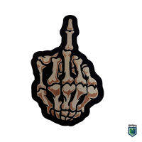 Middle Finger Patches Applique for Custom Clothes