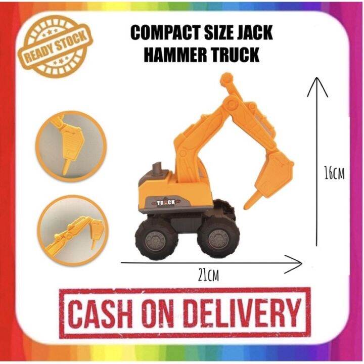 CONSTRUCTION TRUCK TOY JACK HAMMER TRUCK Lazada PH