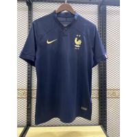 2022 2023 ล่าสุด เสื้อกีฬาแขนสั้น ลายทีมชาติฟุตบอล France ทีมเหย้า Baju 2022 2023