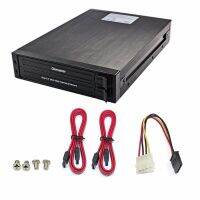 Oimaster He-2005 Dual 2.5 Inch Sata Hdd Internal Enclosure Hard Drive Case Internal Mobile Rack With Led Indicator