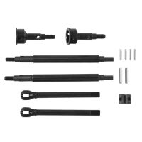 Front and Rear Drive Shaft CVD Driveshaft Hardened Steel Replacement Accessories for Traxxas TRX4M 1/18 RC Crawler Car Upgrade Parts