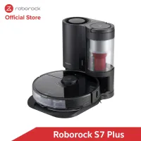 [รุ่นใหม่ปี2021] Roborock S7 Plus หุ่นยนต์ดูดฝุ่นถูพื้น อัจฉริยะ โรโบร็อค (มี 2 สี สีขาวกับสีดำ - มาพร้อมกับ Roborock Auto-Empty Dock)