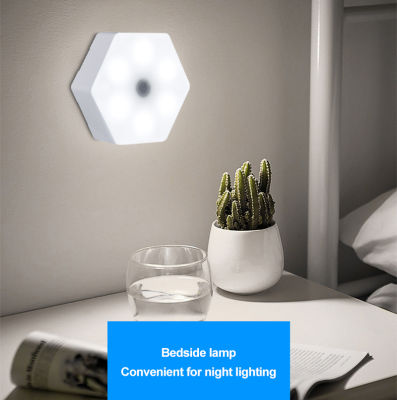 Quantum Lamp LED Splicable Lamp DIY Lamp Touch Sensitive Lighting Hexagonal Lamps Night Light Remote Control Wall Lamp Night Light