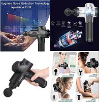 ปืนนวดไฟฟ้า ปืนนวดกล้ามเนื้อ Booster E Fascia Gun Spier Ontspanning Massager พร้อม5หัว ปรับได้9โหมด 3200ครั้ง/นาที ขนาดเล็กไม่เปลืองพื้นที่ พกพาสะดวก ปืนนวดไฟฟ้า เครื่องนวดไฟฟ้า ปืนซิลิโคนหัวนวดลึก เครื่องนวดคลายกล้ามเนื้อ