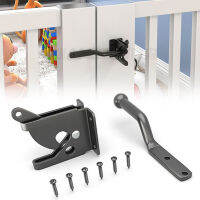 Auto Gate Latch Self Locking Gate Gravity Latch Heavy Duty ประตู Bolt ล็อค Hasp Latch สวนโลหะรั้วไม้ทุ่งหญ้าฟาร์ม