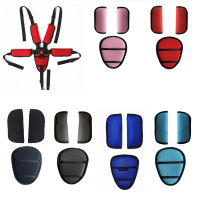 Baby stroller Belt Cover 5 Point Harness Car Seat Shoulder Pad Strap Covers Crotch Pad Newborn Bebe Child Stroller Accessorie