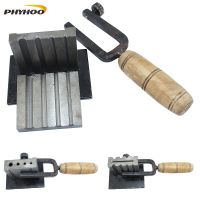 European style oil bath gold and silver bar mould sand turning iron slot gold casting mould jewelry making tool