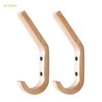 MH003 Oak Wood Creative Bathroom Hook Rack Wall Mount Multipurpose Hallway Bedroom Door Hat Clothes Hanger Kitchen