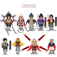 【hot sale】 ◑⊙✾ B32 Minifigures Anime Demon Slayer diy Small Particle Assembled Building Block Toy KF1725-1733